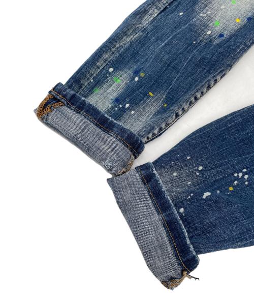 DSQUARED2（ディースクエアード）DSQUARED2 (ディースクエアード) デニムパンツ インディゴ サイズ:48の古着・服飾アイテム