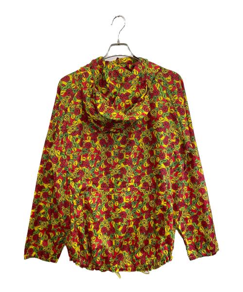 stussy（ステューシー）stussy (ステューシー) 総柄マウンテンパーカー レッド サイズ:LARGEの古着・服飾アイテム