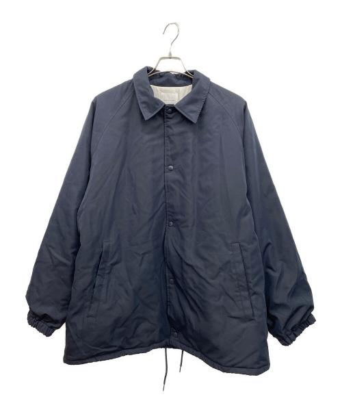 FREAK'S STORE（フリークスストア）FREAK'S STORE (フリークストア) ビックシルエット レタードロゴ コーチジャケット ネイビー サイズ:Mの古着・服飾アイテム
