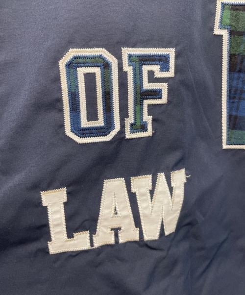 FREAK'S STORE（フリークスストア）FREAK'S STORE (フリークストア) ビックシルエット レタードロゴ コーチジャケット ネイビー サイズ:Mの古着・服飾アイテム