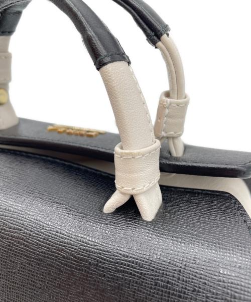 FURLA（フルラ）FURLA (フルラ) ミニボストンバッグ ブラックの古着・服飾アイテム