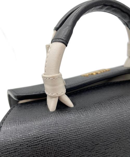 FURLA（フルラ）FURLA (フルラ) ミニボストンバッグ ブラックの古着・服飾アイテム