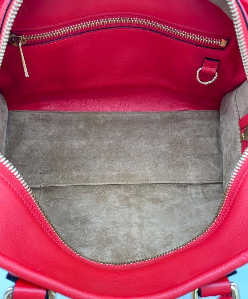 LOEWE（ロエベ）LOEWE (ロエベ) 2WAYショルダーバッグ レッドの古着・服飾アイテム