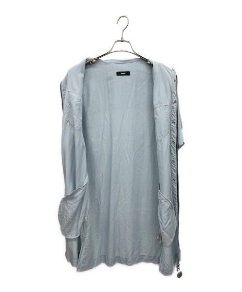 DIESEL（ディーゼル）DIESEL (ディーゼル) デニム風ワンピース スカイブルー サイズ:Sの古着・服飾アイテム