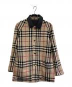 BURBERRY LONDONバーバリーロンドン）の古着「リバーシブルコート」｜ブラック×カーキ