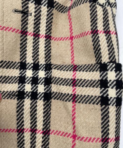 BURBERRY LONDON（バーバリーロンドン）BURBERRY LONDON (バーバリーロンドン) リバーシブルコート ブラック×カーキ サイズ:08の古着・服飾アイテム