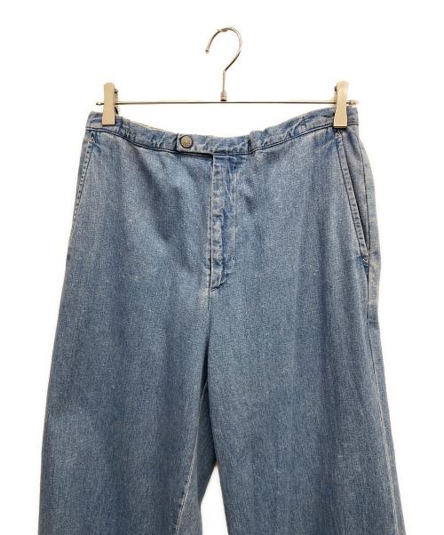 WESTOVERALLS（ウエストオーバーオールズ）WESTOVERALLS (ウエストオーバーオールズ) デニムパンツ インディゴ サイズ:サイズ表記無しの古着・服飾アイテム