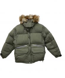 Champion（チャンピオン）の古着「ダウンジャケット」｜グリーン