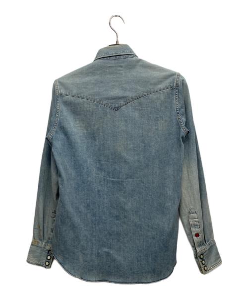 Hysteric Glamour（ヒステリックグラマー）Hysteric Glamour (ヒステリックグラマー) デニムシャツ インディゴ サイズ:Sの古着・服飾アイテム