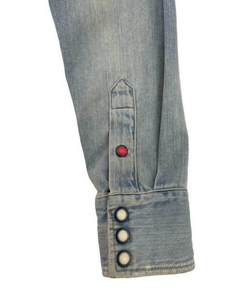 Hysteric Glamour（ヒステリックグラマー）Hysteric Glamour (ヒステリックグラマー) デニムシャツ インディゴ サイズ:Sの古着・服飾アイテム