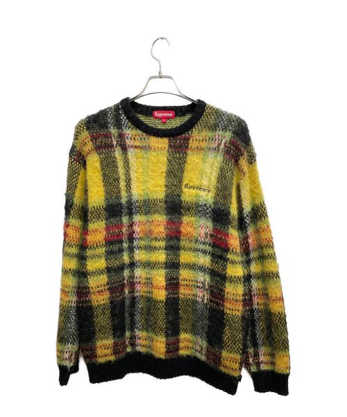 SUPREME（シュプリーム）Supreme (シュプリーム) Brushed Plaid Sweater マルチカラー サイズ:Mの古着・服飾アイテム