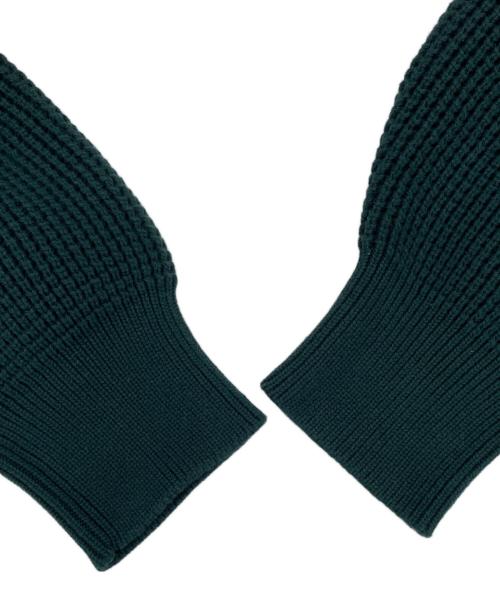 KEBOZ（ケボズ）KEBOZ (ケボズ) ニットカーディガン グリーン サイズ:Lの古着・服飾アイテム