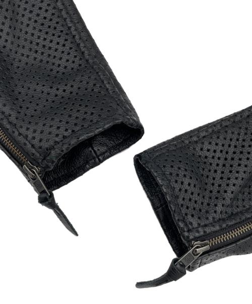 HARLEY-DAVIDSON（ハーレーダビッドソン）HARLEY-DAVIDSON (ハーレーダビッドソン) レザーライダースジャケット ブラック サイズ:Sの古着・服飾アイテム