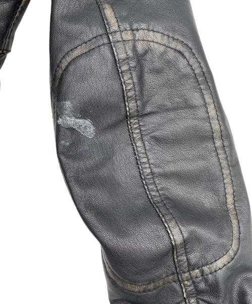 HARLEY-DAVIDSON（ハーレーダビッドソン）HARLEY-DAVIDSON (ハーレーダビッドソン) ライダースジャケット ブラック サイズ:Sの古着・服飾アイテム