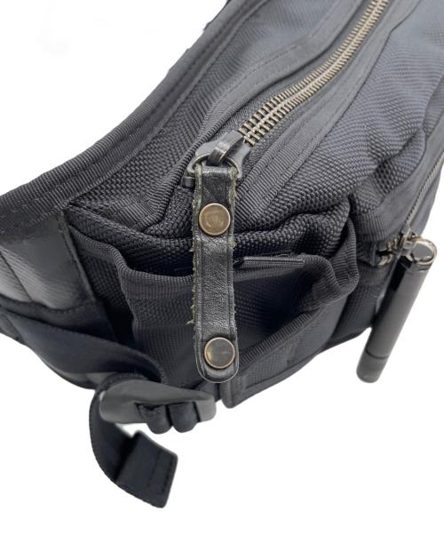 PORTER（ポーター）PORTER (ポーター) HEAT(ヒート）　ウエストバッグ ブラックの古着・服飾アイテム