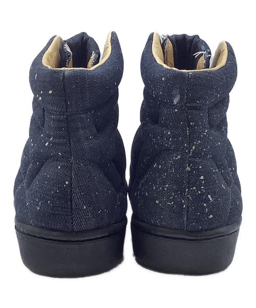 MM6 Maison Margiela（エムエムシックスメゾンマルジェラ）MM6 Maison Margiela (エムエムシックスメゾンマルジェラ) ハイカットスニーカー ネイビー サイズ:記載不明の古着・服飾アイテム