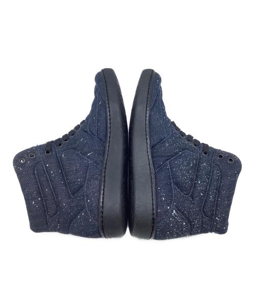 MM6 Maison Margiela（エムエムシックスメゾンマルジェラ）MM6 Maison Margiela (エムエムシックスメゾンマルジェラ) ハイカットスニーカー ネイビー サイズ:記載不明の古着・服飾アイテム