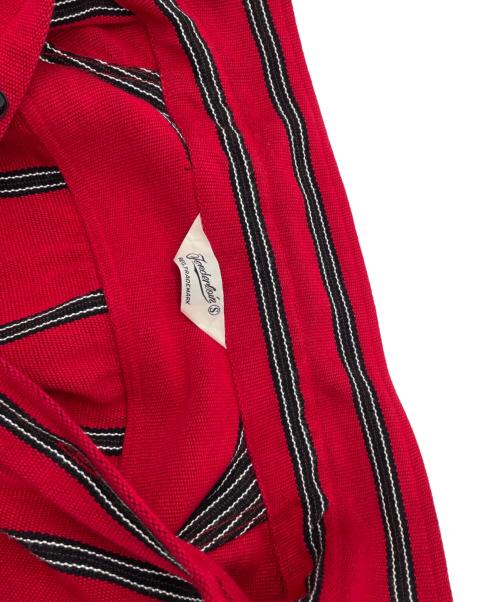 TENDERLOIN（テンダーロイン）TENDERLOIN (テンダーロイン) ストライプシャツ レッド サイズ:Sの古着・服飾アイテム
