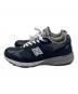 NEW BALANCE (ニューバランス) ローカットスニーカー ネイビー×グレー サイズ:30cm：25000円