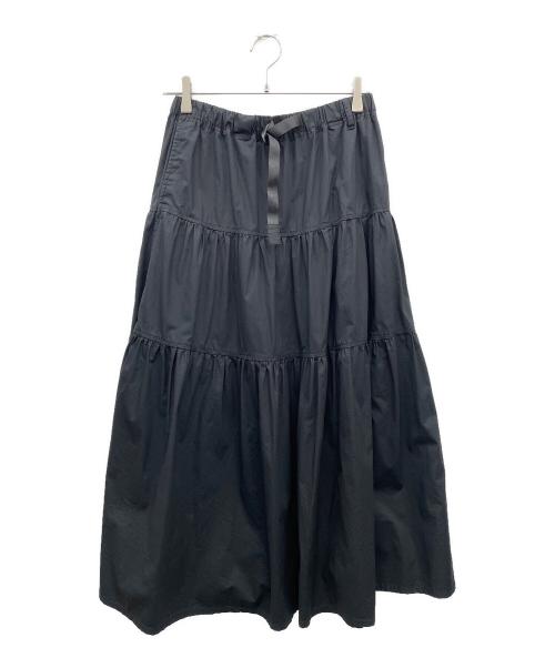 GRAMICCI（グラミチ）GRAMICCI (グラミチ) ミモレ丈スカート ブラック サイズ:Mの古着・服飾アイテム