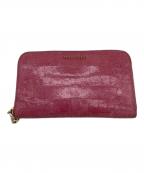 MIU MIUミュウミュウ）の古着「長財布」｜ピンク