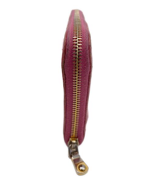 MIU MIU（ミュウミュウ）MIU MIU (ミュウミュウ) 長財布 ピンクの古着・服飾アイテム