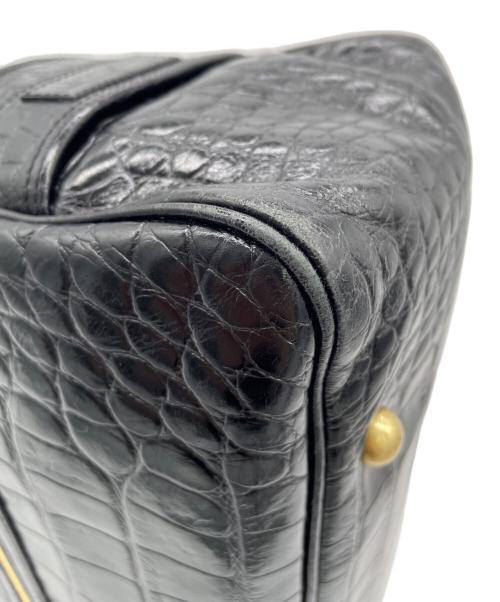 J&M DAVIDSON（ジェイ＆エム デヴィッドソン）J&M DAVIDSON (ジェイ＆エム デヴィッドソン) ハンドバッグ ブラックの古着・服飾アイテム