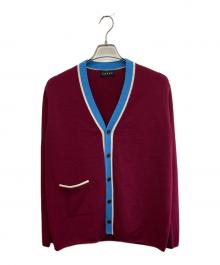CABAN（キャバン）の古着「厚手カーディガン」｜パープル