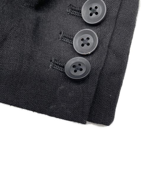 Yohji Yamamoto pour homme（ヨウジヤマモト プールオム）Yohji Yamamoto pour homme (ヨウジヤマモト プールオム) リネンパッチワークジャケット ブラック サイズ:Mの古着・服飾アイテム