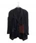 Yohji Yamamoto pour homme（ヨウジヤマモト プールオム）の古着「リネンパッチワークジャケット」｜ブラック