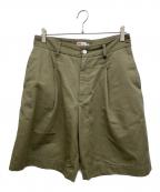 Traditional Weatherwearトラディショナルウェザーウェア）の古着「タックショートパンツ」