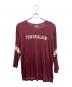 TENDERLOIN（テンダーロイン）の古着「ラグランTシャツ」｜レッド