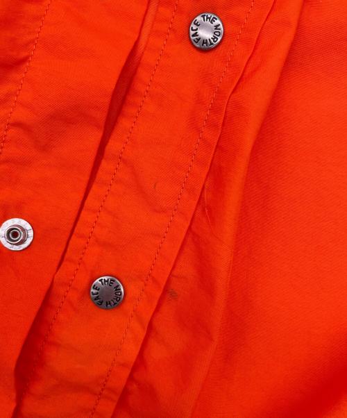 THE NORTH FACE（ザ ノース フェイス）THE NORTH FACE (ザ ノース フェイス) 長袖シャツ オレンジ×ブラック サイズ:Sの古着・服飾アイテム