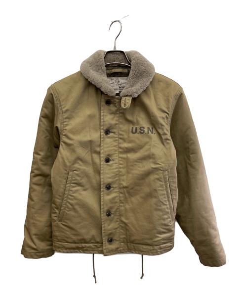 AVIREX（アヴィレックス）AVIREX (アヴィレックス) N-1ジャケット ブラウン サイズ:Mの古着・服飾アイテム