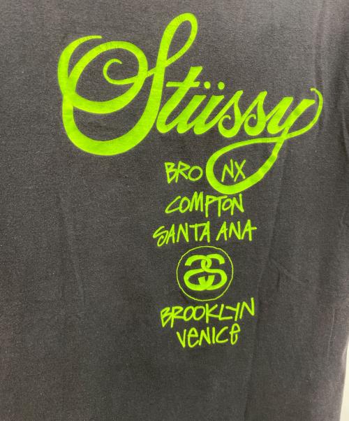stussy（ステューシー）stussy (ステューシー) ヴィンテージTシャツ ブラック サイズ:LARGEの古着・服飾アイテム