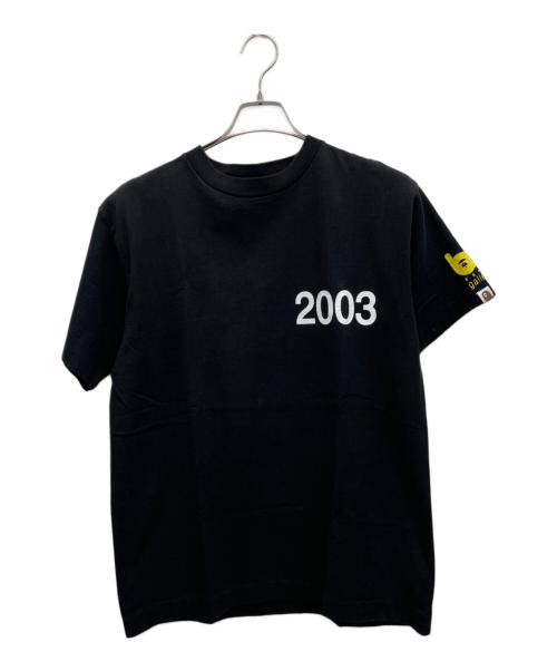 A BATHING APE（アベイシングエイプ）A BATHING APE (ア ベイシング エイプ) 半袖カットソー ブラック サイズ:XLの古着・服飾アイテム