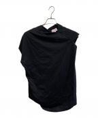 Vivienne Westwood RED LABELヴィヴィアンウエストウッドレッドレーベル）の古着「ノースリーブカットソー」｜ブラック