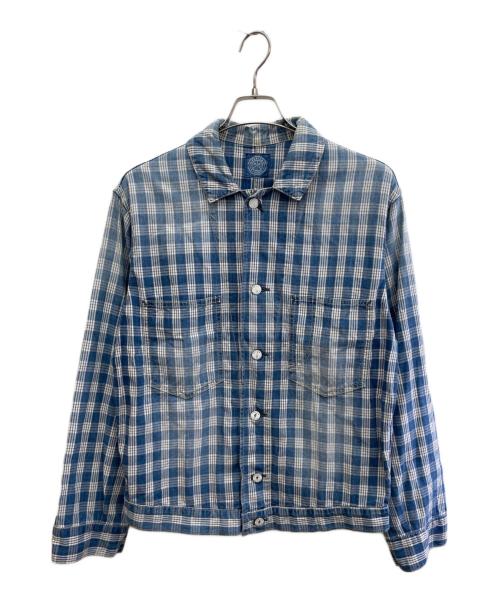 Porter Classic（ポータークラシック）Porter Classic (ポータークラシック) 長袖シャツ ブルー サイズ:Mの古着・服飾アイテム