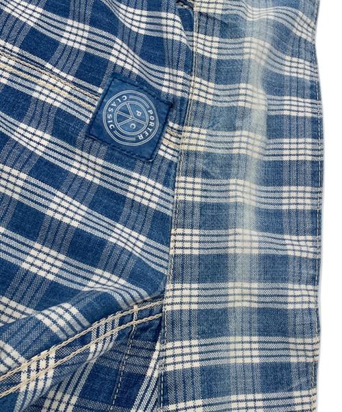 Porter Classic（ポータークラシック）Porter Classic (ポータークラシック) 長袖シャツ ブルー サイズ:Mの古着・服飾アイテム
