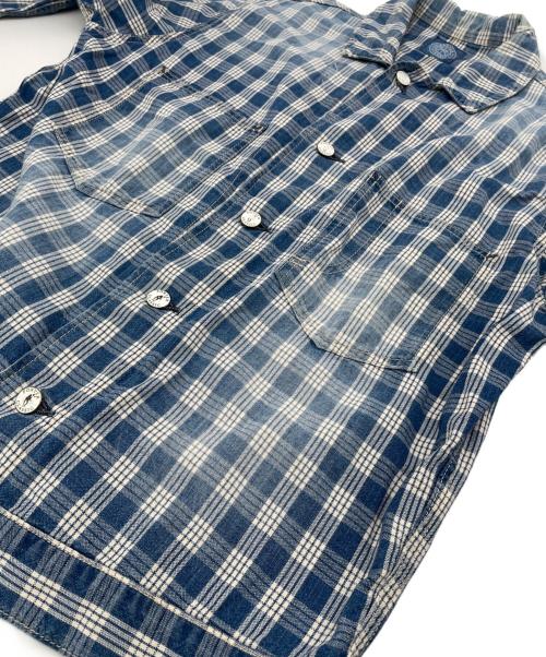 Porter Classic（ポータークラシック）Porter Classic (ポータークラシック) 長袖シャツ ブルー サイズ:Mの古着・服飾アイテム