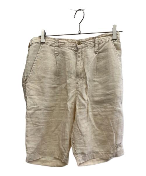 Porter Classic（ポータークラシック）Porter Classic (ポータークラシック) リネンハーフパンツ ベージュ サイズ:Sの古着・服飾アイテム