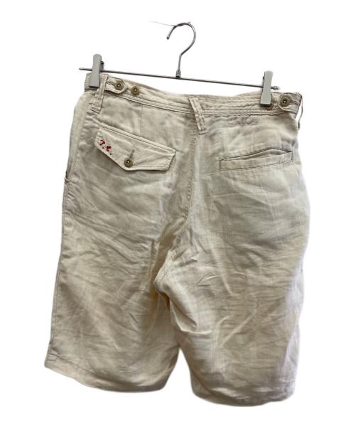 Porter Classic（ポータークラシック）Porter Classic (ポータークラシック) リネンハーフパンツ ベージュ サイズ:Sの古着・服飾アイテム