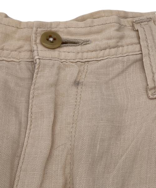 Porter Classic（ポータークラシック）Porter Classic (ポータークラシック) リネンハーフパンツ ベージュ サイズ:Sの古着・服飾アイテム