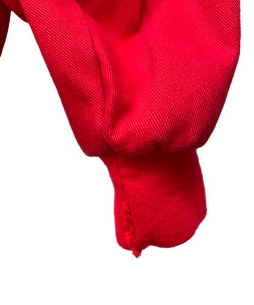 HASE AUTHENTICS（ハセ オーセンティックス）HASE AUTHENTICS (ハセ オーセンティックス) レーシングジャケット レッド サイズ:Lの古着・服飾アイテム