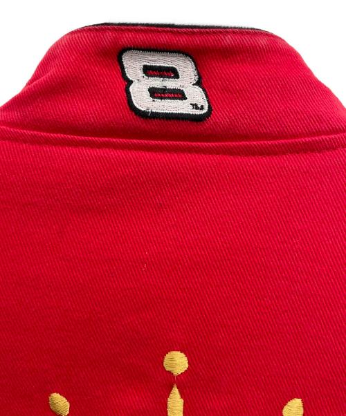 HASE AUTHENTICS（ハセ オーセンティックス）HASE AUTHENTICS (ハセ オーセンティックス) レーシングジャケット レッド サイズ:Lの古着・服飾アイテム