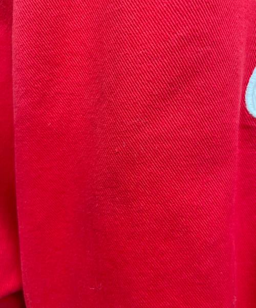 HASE AUTHENTICS（ハセ オーセンティックス）HASE AUTHENTICS (ハセ オーセンティックス) レーシングジャケット レッド サイズ:Lの古着・服飾アイテム