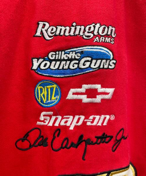 HASE AUTHENTICS（ハセ オーセンティックス）HASE AUTHENTICS (ハセ オーセンティックス) レーシングジャケット レッド サイズ:Lの古着・服飾アイテム