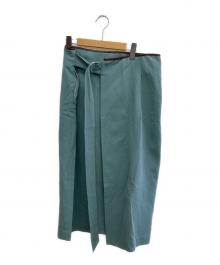 6(ROKU) BEAUTY&YOUTH（ロク ビューティーアンドユース）の古着「スカート」｜グリーン