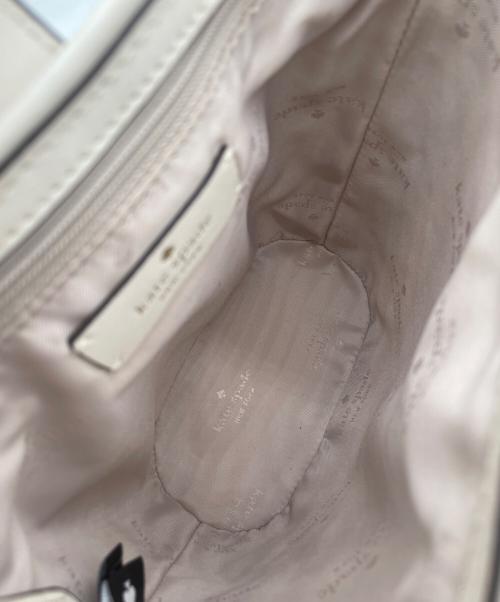 Kate Spade（ケイトスペード）Kate Spade (ケイトスペード) AUDREY MINI BUCKET BAG PARCHMENT カーキの古着・服飾アイテム