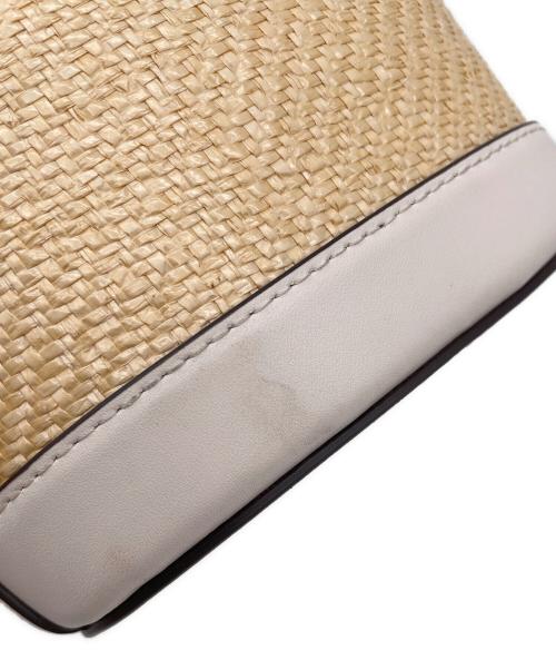 Kate Spade（ケイトスペード）Kate Spade (ケイトスペード) AUDREY MINI BUCKET BAG PARCHMENT カーキの古着・服飾アイテム